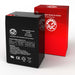Sure-Lites 026117 6V 4.5Ah Emergency Light Replacement Battery