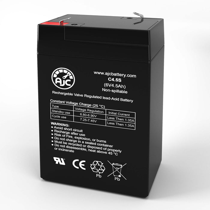 Dual-Lite 0120255 6V 4.5Ah Alarm Replacement Battery