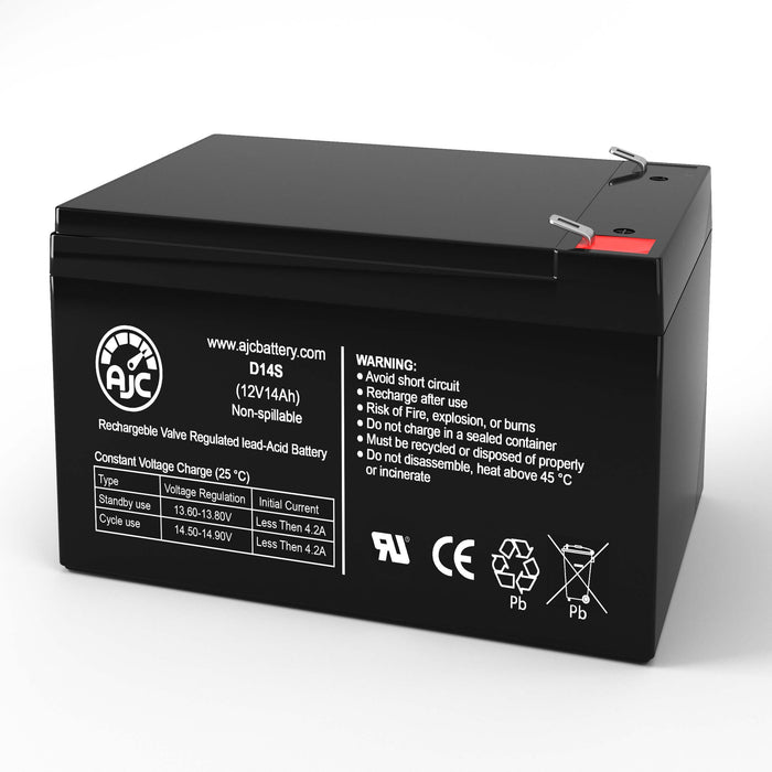 AJC Battery Compatible with Access Point AXS32P 12V 12Ah Mobility Scooter Battery