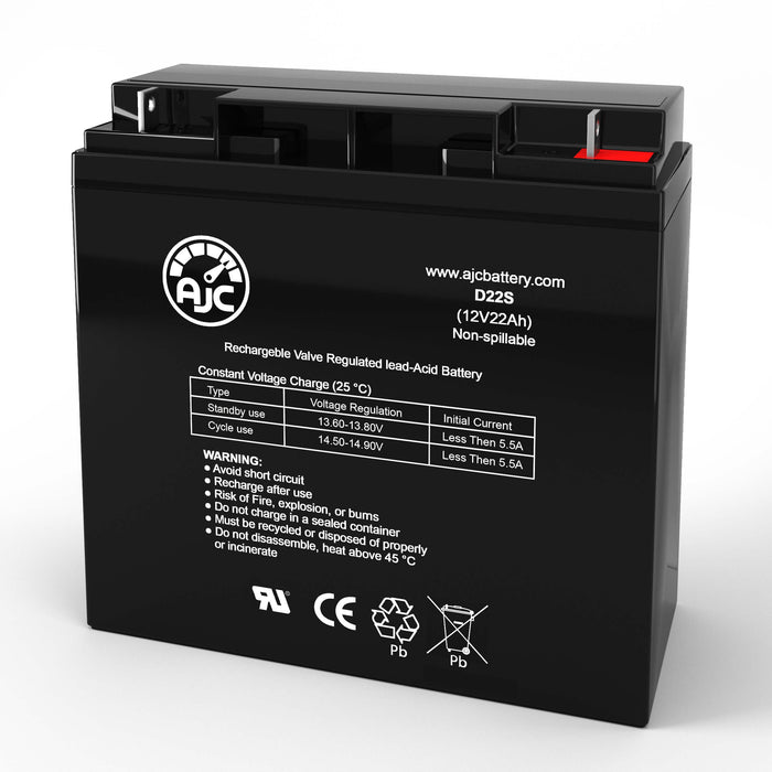 AJC Battery Compatible with APC SU1000XL NET 12V 18Ah UPS Battery