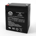 Socomec NPL-350-NA 12V 5Ah UPS Replacement Battery
