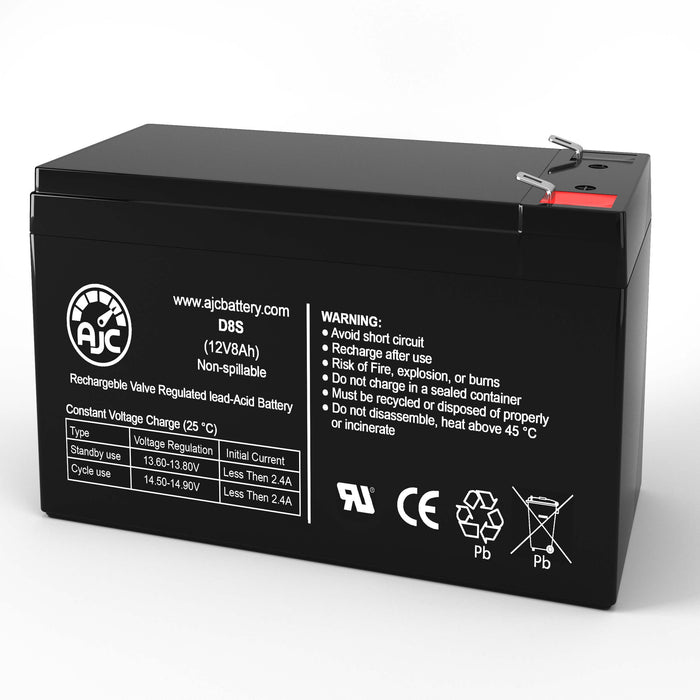 AJC Battery Compatible with Rally less Work Light 12V 7Ah Spotlight Battery