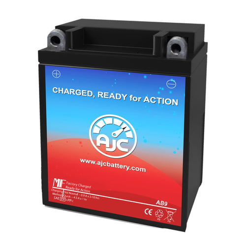 Gilera KK Electric-Start 125CC Motorcycle Replacement Battery (1987-1988)