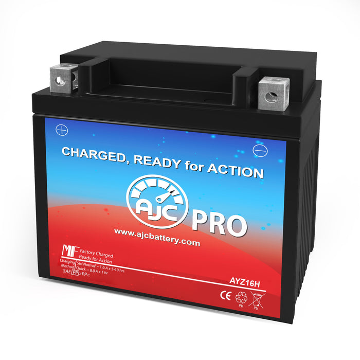 Apex Battery APX14-BS Powersports Pro Replacement Battery