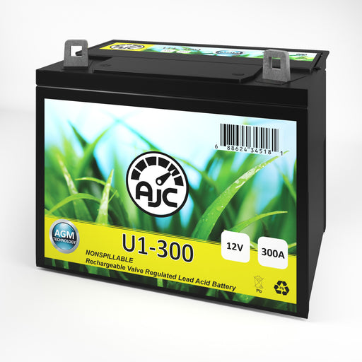 AJC Battery Compatible with Bunton 14HP U1 Lawn Mower and Tractor Battery