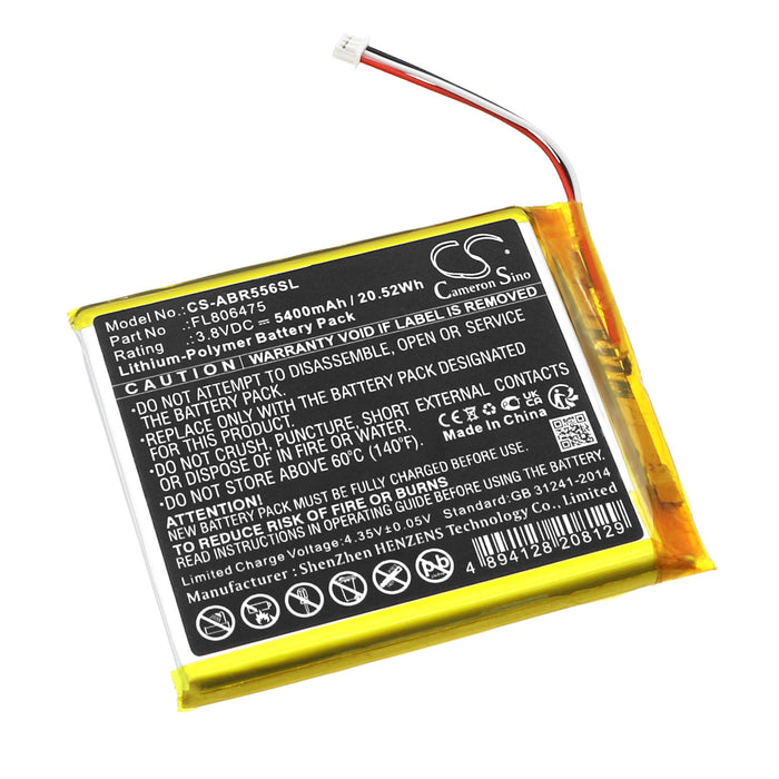 Abilanx RG556 Game Replacement Battery