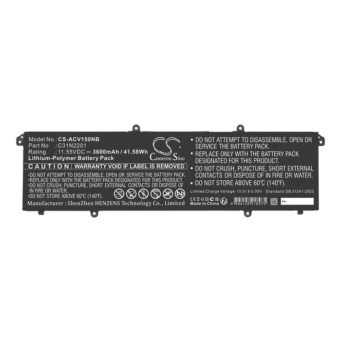Asus E1504FA-BQ038W E1504FA-BQ090 E1504FA-BQ204W E1504FA-BQ372W E1504FA-BQ533 E1504FA-DB31-CA E1504FA-L1112W E Laptop and Notebook Replacement Battery
