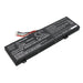 Gxnova M15X M15RX Laptop and Notebook Replacement Battery