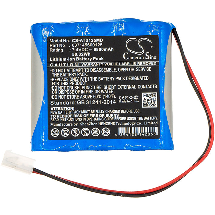 Atmos Emergency Suction Medical Replacement Battery