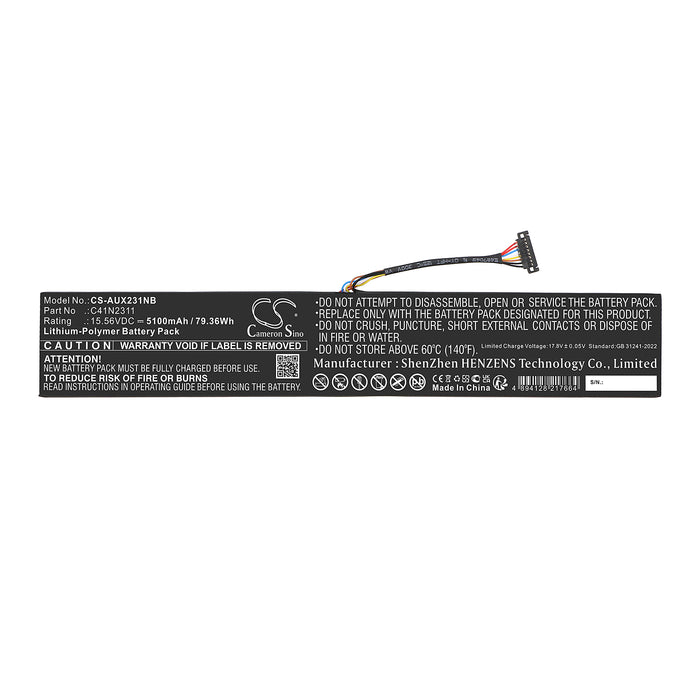 Asus ROG Ally X Laptop and Notebook Replacement Battery