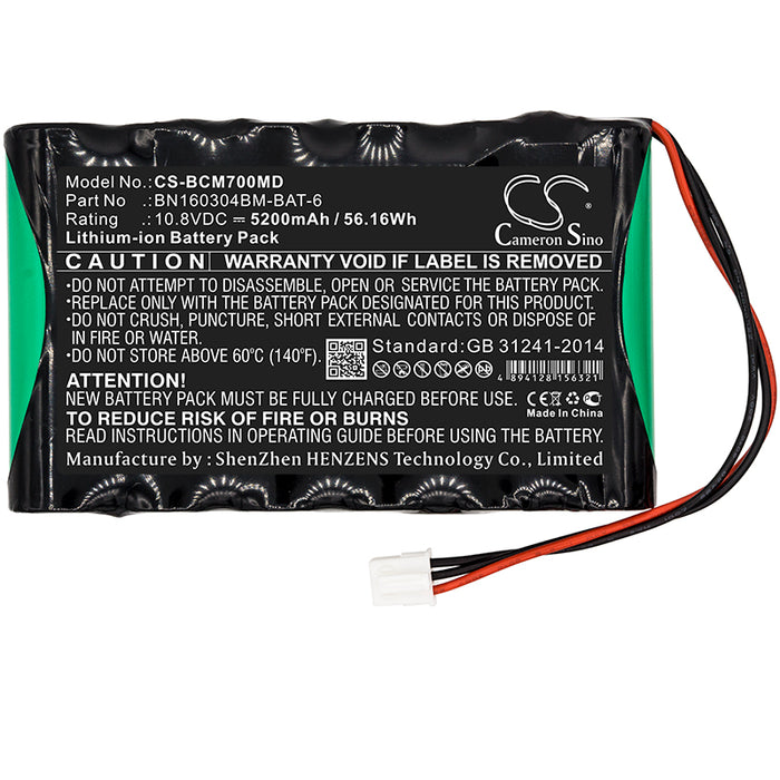 Bionet BM7Vet Main 5200mAh Medical Replacement Battery