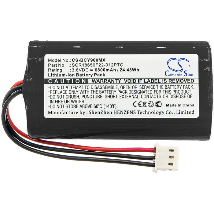 Bionet Oximete OXY9 Wave 6800mAh Medical Replacement Battery