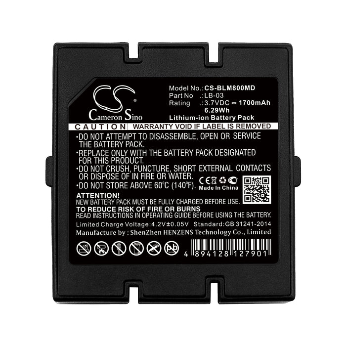 Biolight M800 Medical Replacement Battery