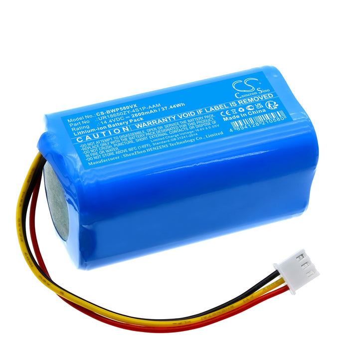 Onyx WVP58021 Bob PetHair Slam Bob PetHair Vision Bob PetHair Vision Plus Bob PetHair Plus Vacuum Replacement Battery
