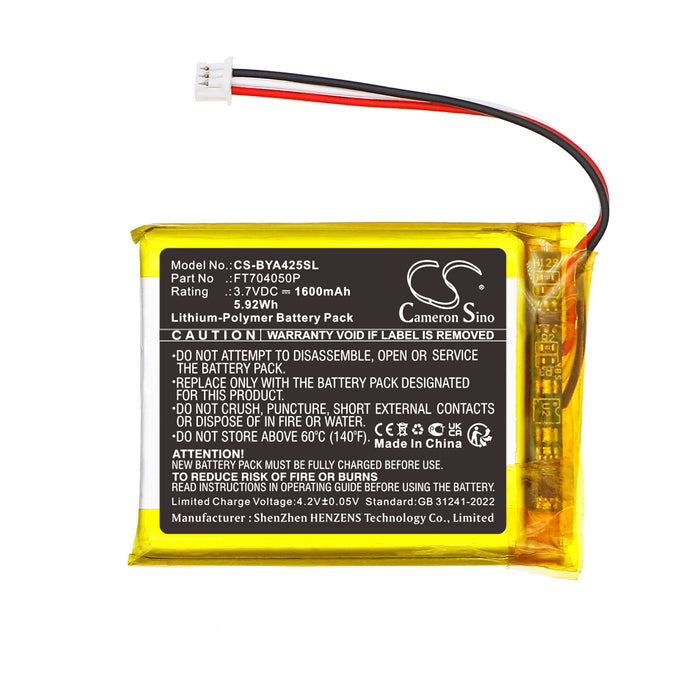 Vivo A014425 Babyphone Yoo Twist Baby Monitor Replacement Battery