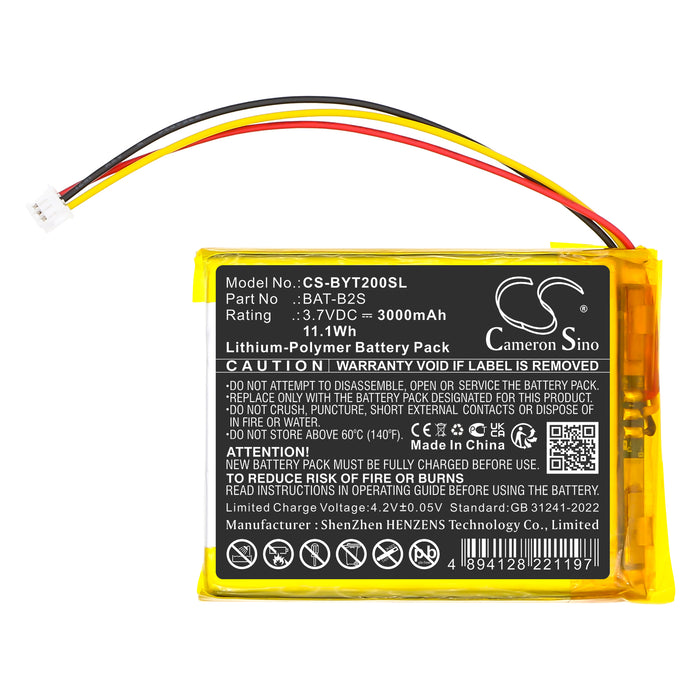 Boifun 2S 2TM 5S 6T VB805 Baby Monitor Replacement Battery