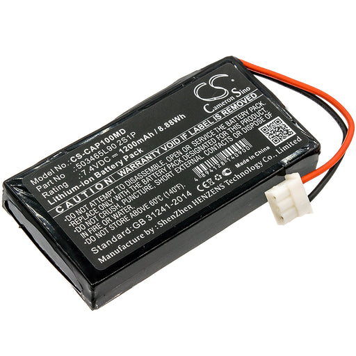 Charmcare ACCURO Pulse Oximeter ACCURO TABLETOP PULSE OXIMETER Medical Replacement Battery