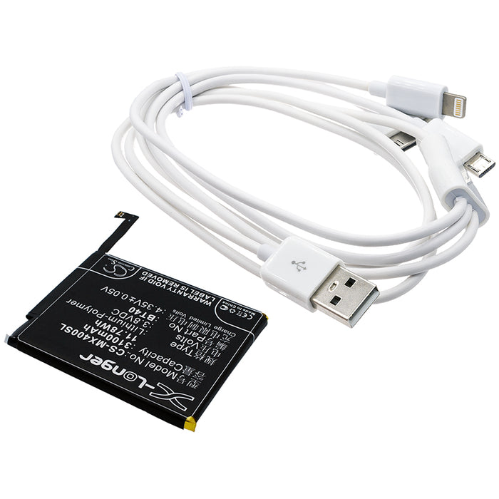 MeiZu MX4 Cosmetic Mirror Replacement Battery