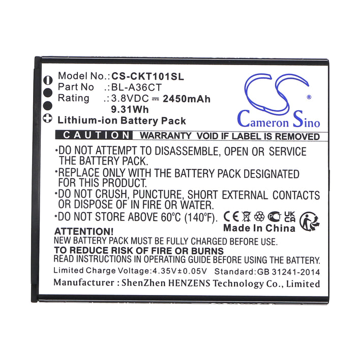 Cricket Debut Smart SL101AE Mobile Phone Replacement Battery