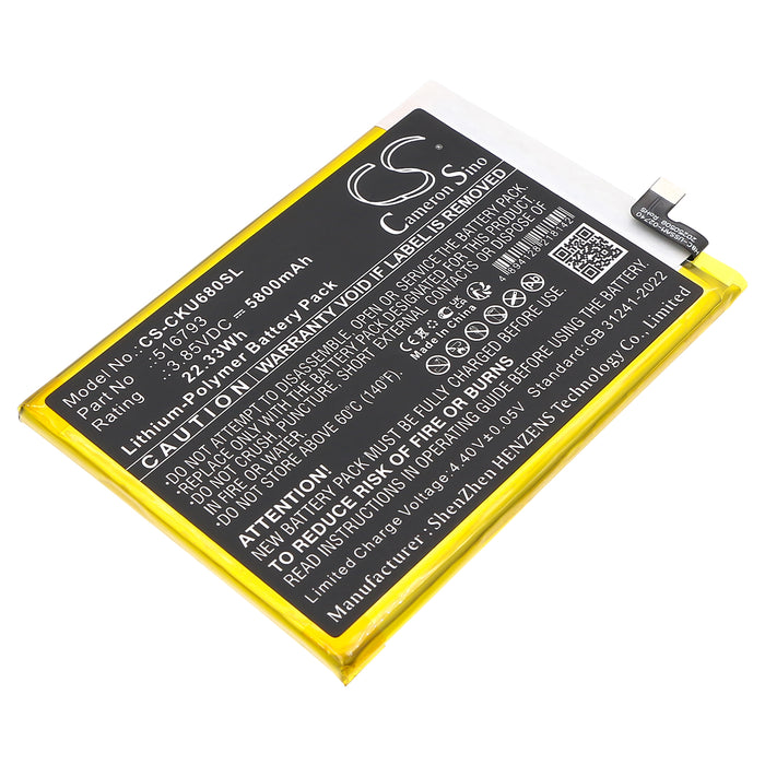 Cricket Outlast U680AC Mobile Phone Replacement Battery