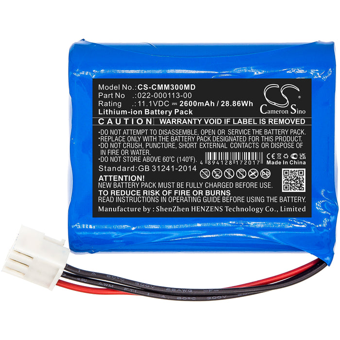 COMEN CM300 2600mAh Medical Replacement Battery