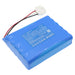 Climet CI-150t CI-152x CI-153 CI-154 CI-155 CI-156 CI-450 CI-450 Portable Particle Counter CI-454 Portable Water Monitoring System Replacement Battery