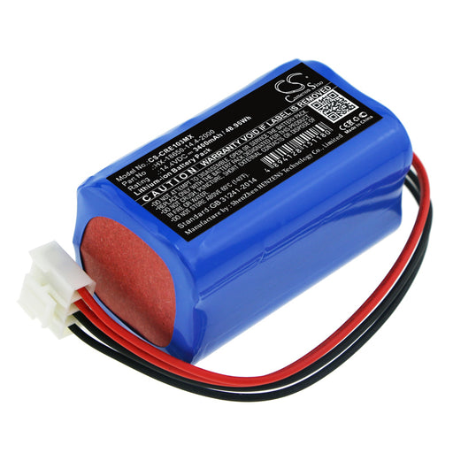 Carewell ECG-1103 ECG-1103B ECG-1103G ECG-1103L ECG-1106 3400mAh Medical Replacement Battery