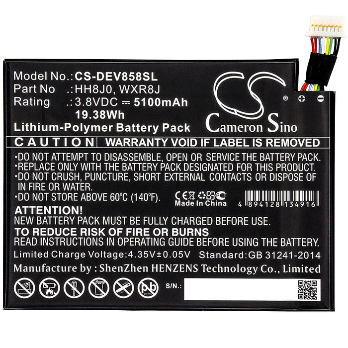 Razor Venue 8 Pro 5855 Tablet Replacement Battery