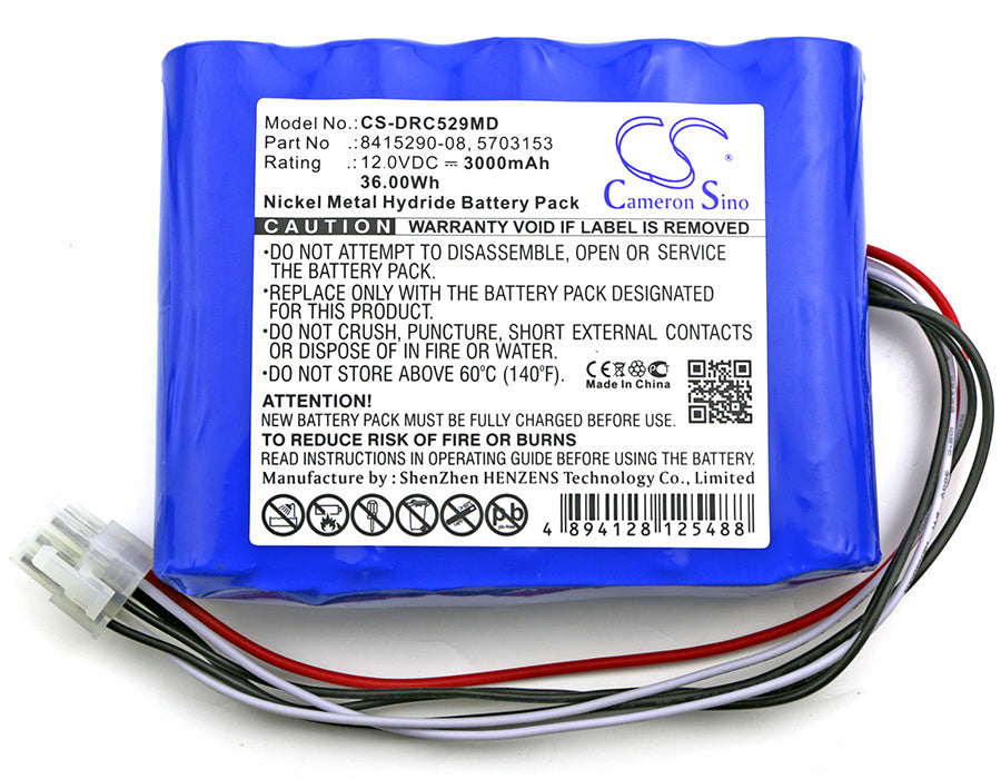 Drager Carina Carina NIV Ventilator Respirateur Carina Medical Replacement Battery