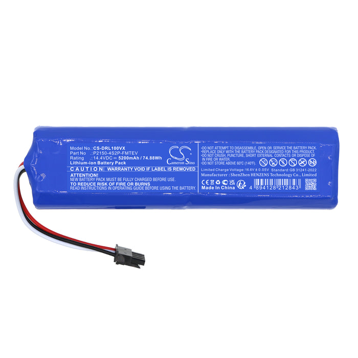 Dreame Mova S10 Plus RLS42SD Vacuum Replacement Battery
