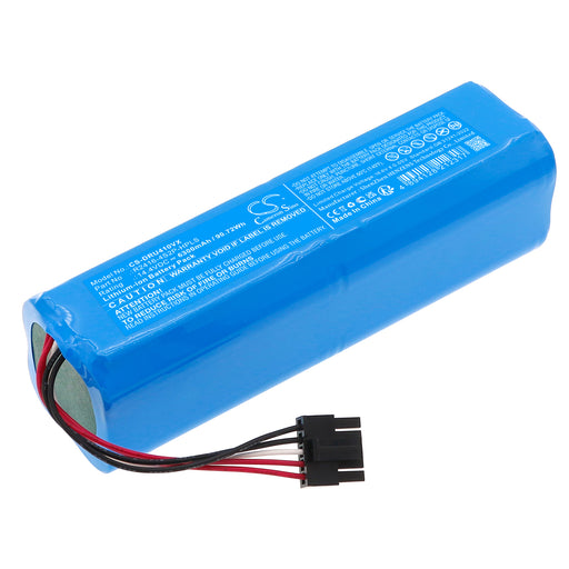 Dreame Bot X30 Ultra D10s plus L30 Ultra RCXE0307 RLX56CE RLX63CE RLX63CE-2 X40 Pro Ultra X40 Ultra 6300mAh Vacuum Replacement Battery
