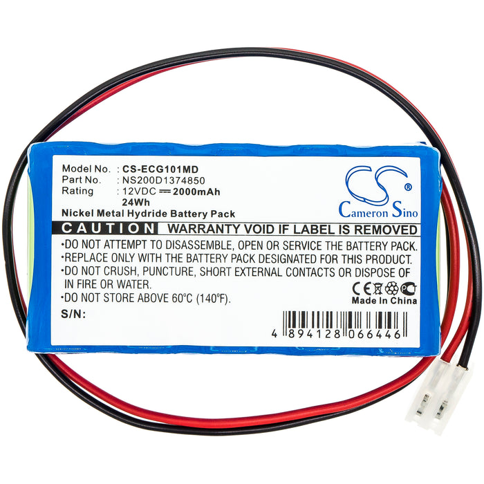 Biocare ECG-101 Medical Replacement Battery