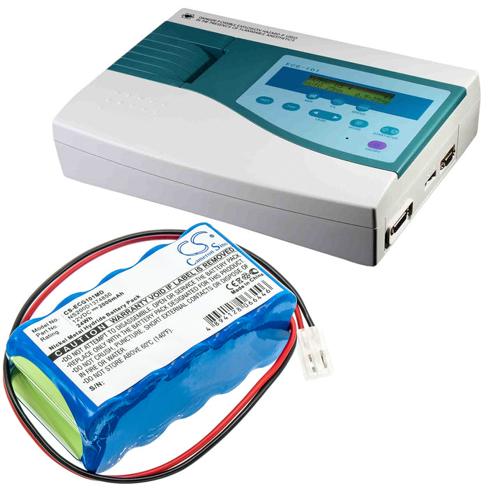 Biocare ECG-101 Medical Replacement Battery