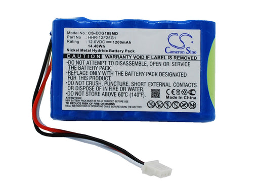 Kenz Cardico ECG-108 ECG-110 Medical Replacement Battery