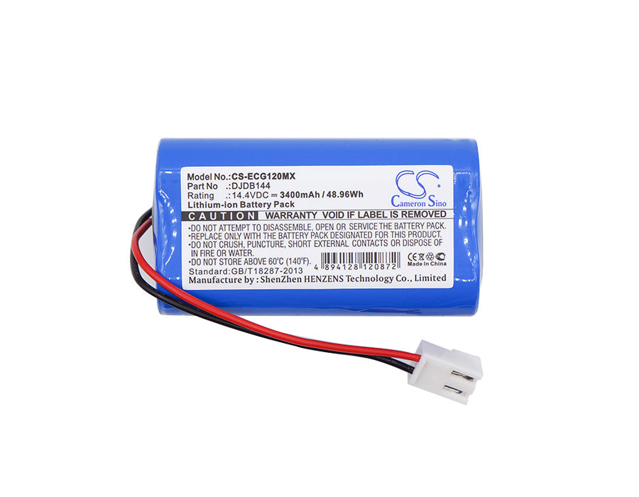 Cmics DJDB DJDB1200 dongjiang ECG-1220 ECG-11D Medical Replacement Battery