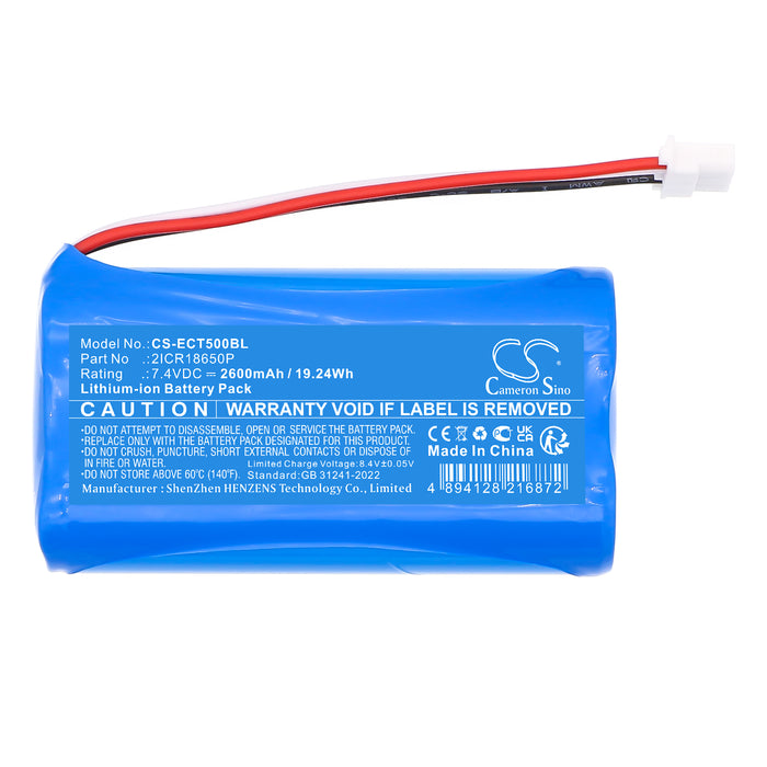 Elcom Euro-150TEi Euro-50TEi Euro-50TEi Mini 2600mAh Payment Terminal Replacement Battery