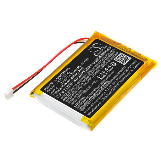 Eufy SpaceView Baby Monitor E110 T8300-M Baby Monitor Replacement Battery