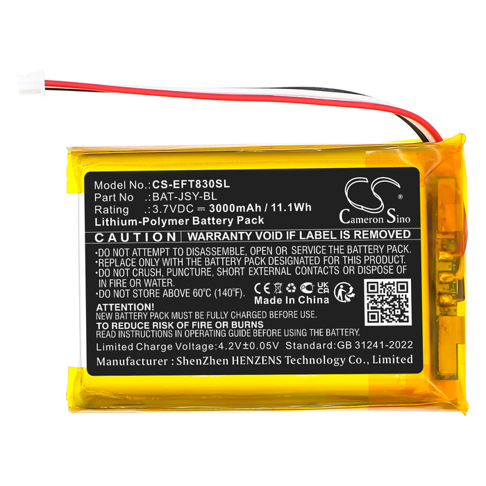 Eufy SpaceView Baby Monitor E110 T8300-M Baby Monitor Replacement Battery