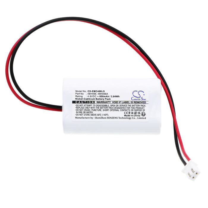 LumaPro 6CGL9 6CGN0 6CGN5 6CGN6 6CGN7 6CGN8 Nora Lighting NEB-NICAD2 LED Exit Signs Emergency Light Replacement Battery