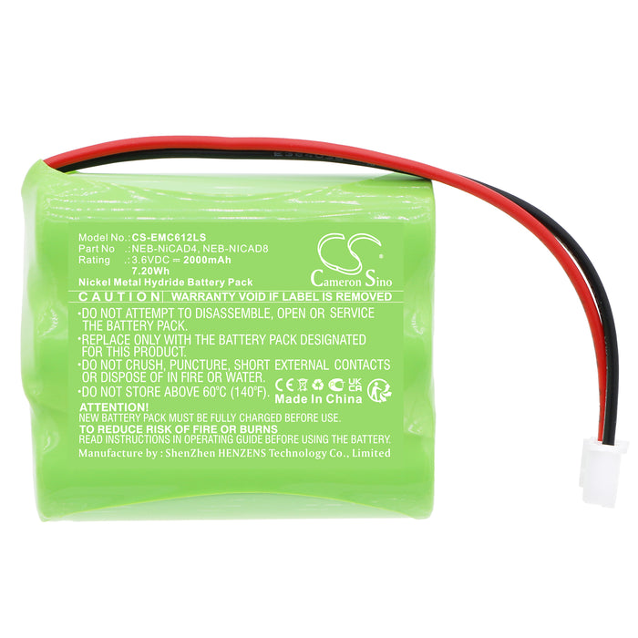 Nora Lighting NE-602LED NE-612LED Emergency Light Replacement Battery
