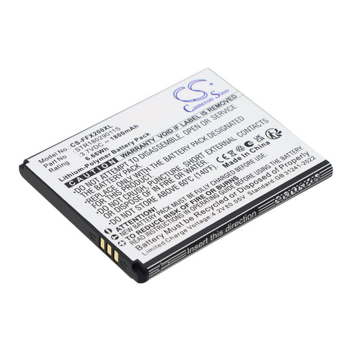 Famoco FX100 FX200 FX100 Bio ID Card Reader Replacement Battery