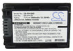 Sony DCR-DVD908E DCR-HC47 HDR-HC7E DCR-SR220D HDR-CX11E DCR-HC30 DCR-DVD905E DCR-DVD905 DCR-DVD803 DCR-HC43E HDR-HC5 DCR-HC Camera Replacement Battery