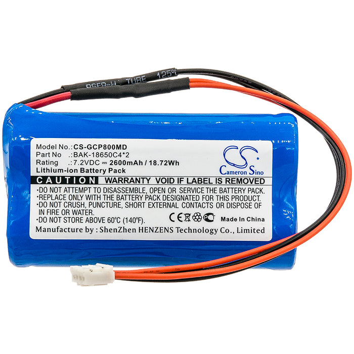 G-Care SP-800 2600mAh Medical Replacement Battery