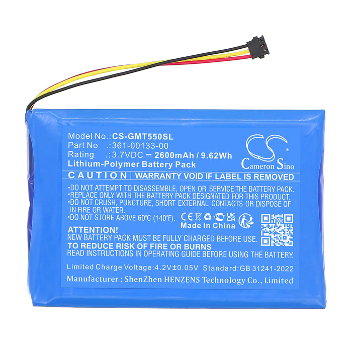 Garmin Tread 5.5 Zumo XT GPS Replacement Battery