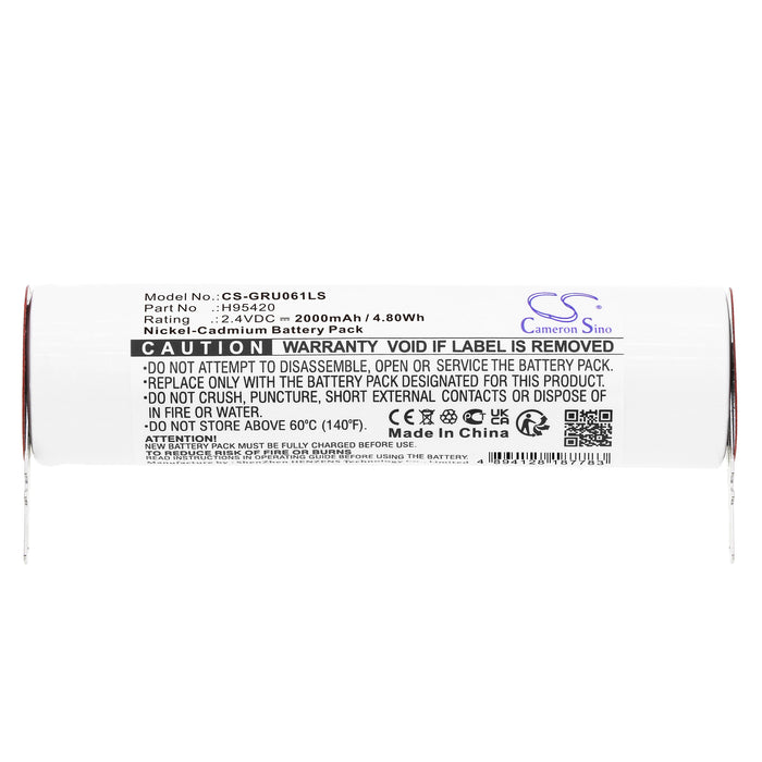 Legrand 061892 2KRMT 23 43 160SCKT2AX Emergency Light Replacement Battery