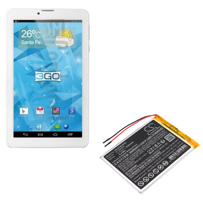 Haier GT7002 Geotab 7 Tablet Replacement Battery