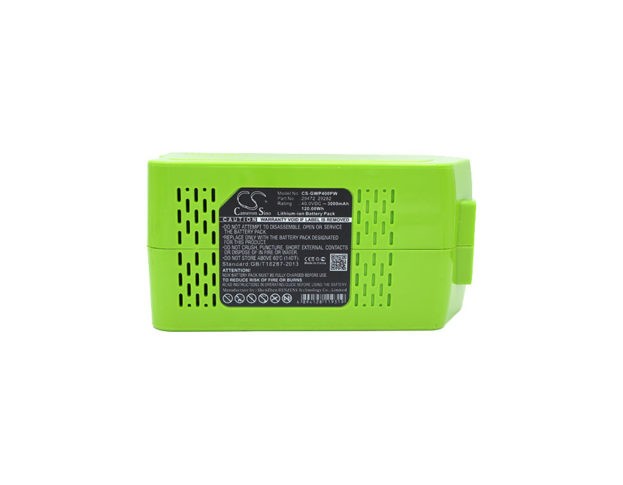 Powerworks 40V-System P40GC PD40CS40 Power Tool Replacement Battery
