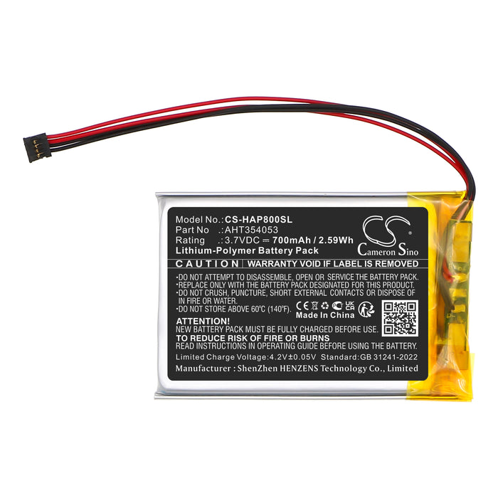 Hidizs AP80 Amplifier Replacement Battery