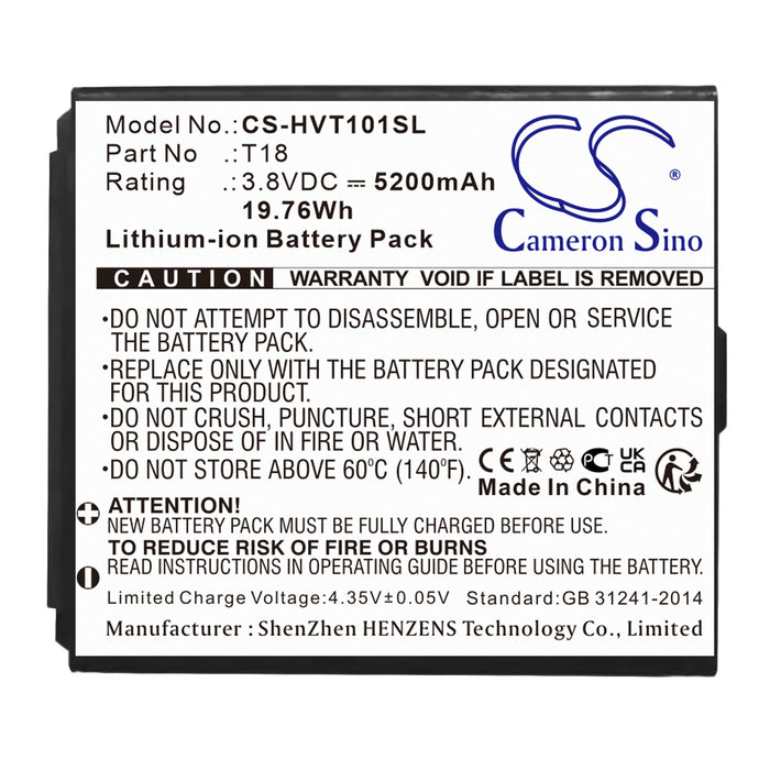 H-Wave DS-MDT101 GLE Security System Replacement Battery
