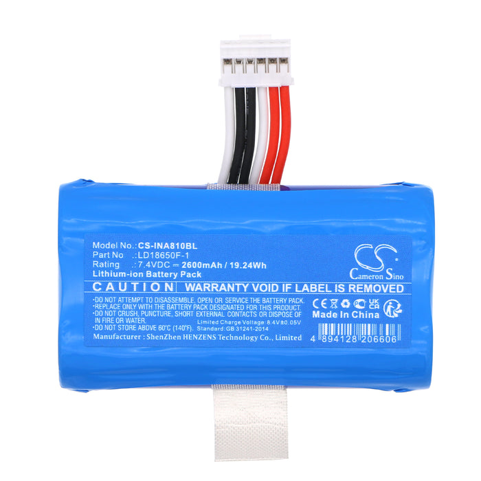 Ingenico A8 Pro-92D3 A8 Pro 2600mAh Payment Terminal Replacement Battery